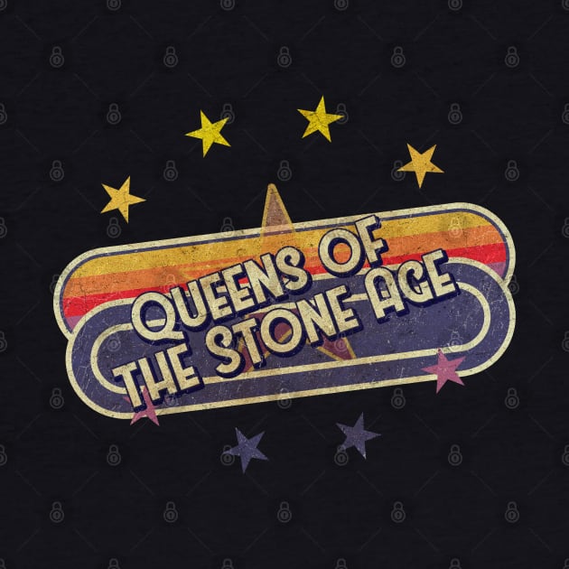 ElaCuteOfficeGirl Vintage Queens of the Stone Age by ElaCuteOfficeGirl Waving Hand